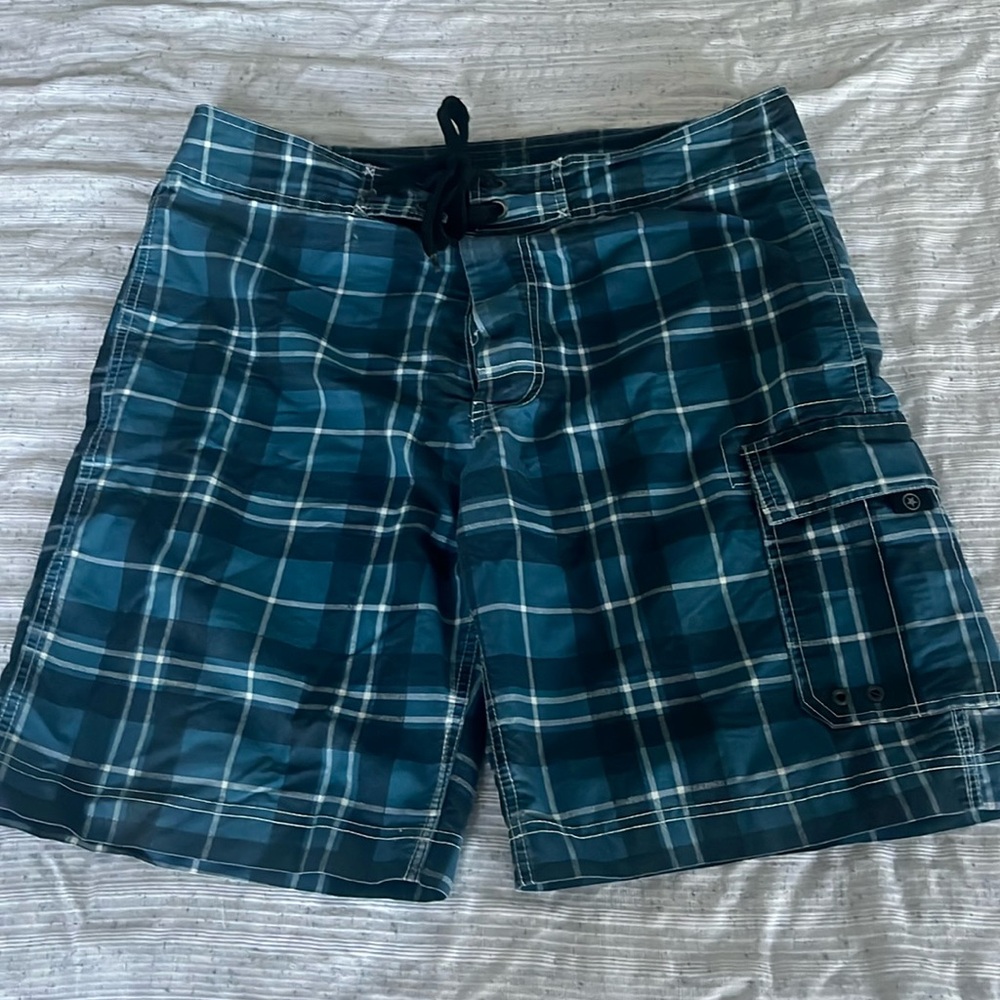 Mens Converse One Star Board Shorts with Velcro fly